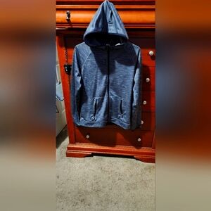 Reebok Gray lightweight zip up Jacket